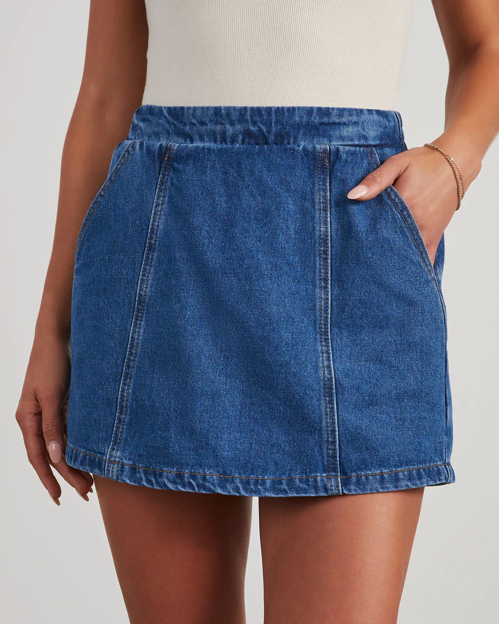 Dawson Denim Skort