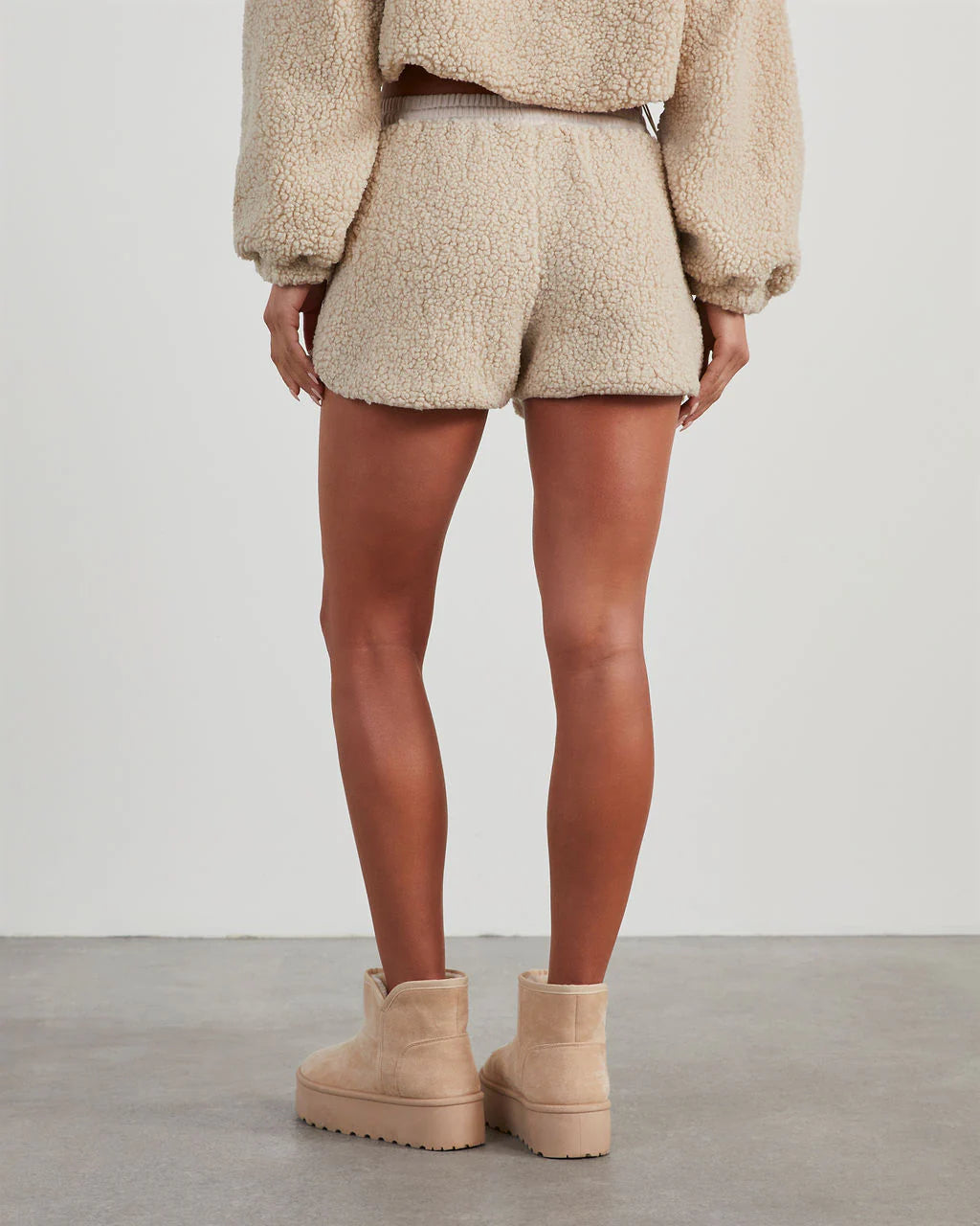 Forever Cozy Sherpa Shorts