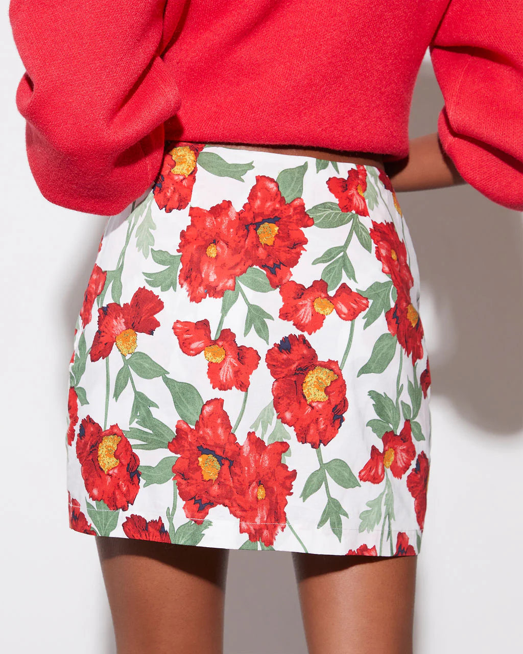 Sylvia Floral Mini Skirt