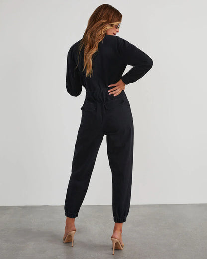 Rinko Tie Waist Jumpsuit