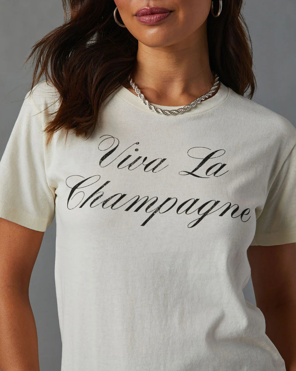 Viva La Champagne Graphic Tee