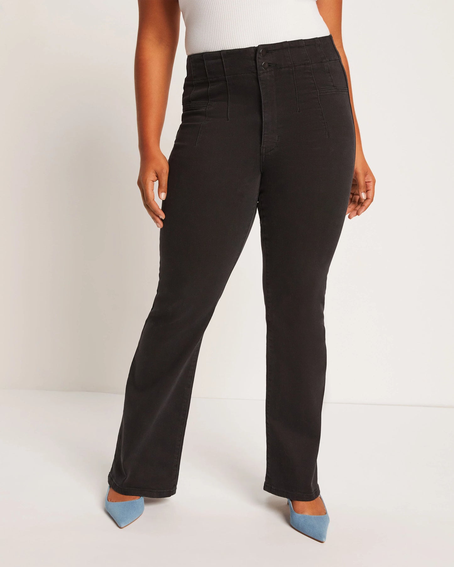 Dorian Ultra High Rise Stretch Flare Jeans