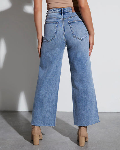 San Gabriel High Rise Wide Leg Jeans