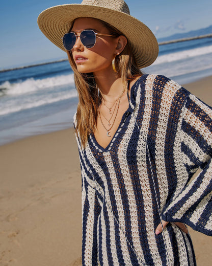 Montauk Striped Coverup Dress