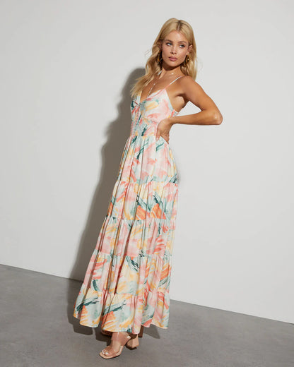 Paradise Tropics Maxi Dress