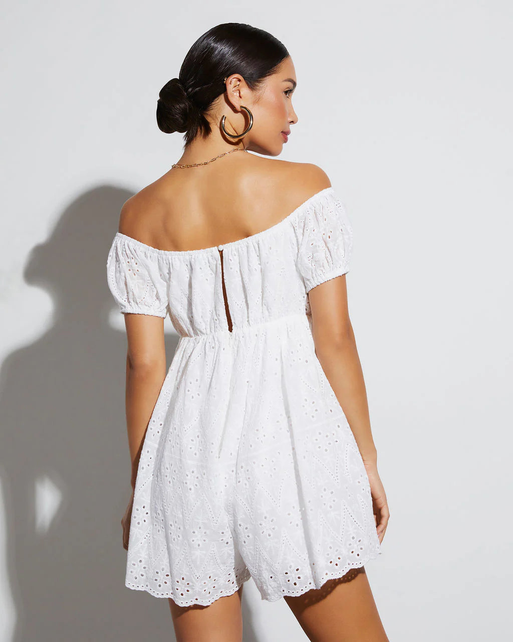 Enchanted Escape Eyelet Romper