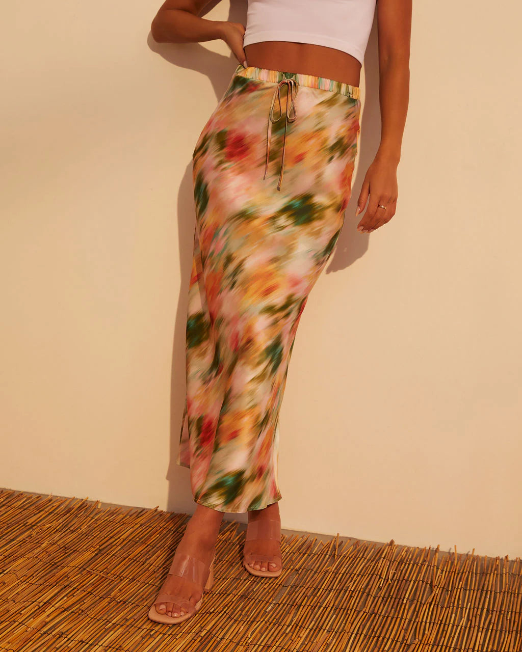 Haisley Abstract Maxi Skirt