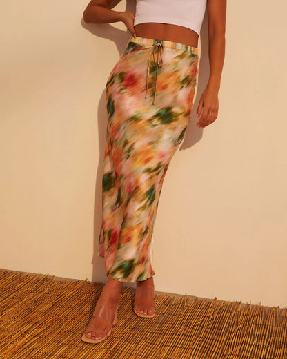 Haisley Abstract Maxi Skirt