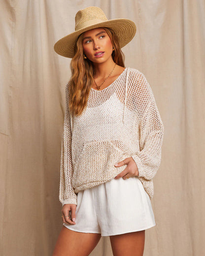 Capitola Knit Hooded Sweater