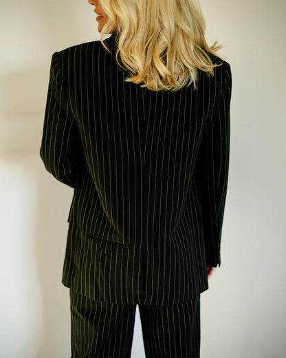 Hudson Pinstripe Blazer