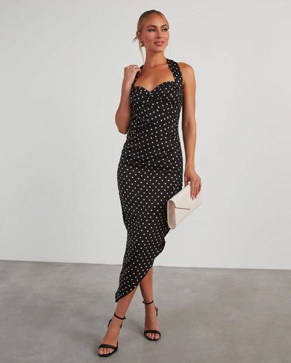 Finley Polka Dot Midi Dress