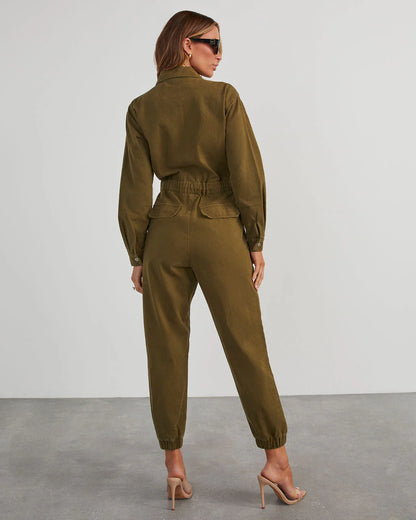 Rinko Tie Waist Jumpsuit