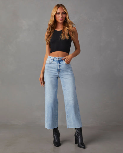 San Gabriel High Rise Wide Leg Jeans