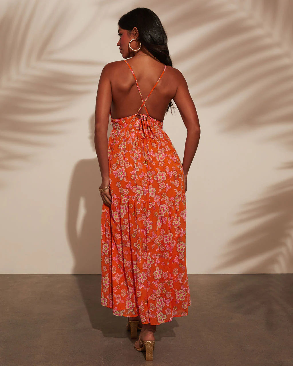 Spanish Dream Tiered Maxi Sun Dress