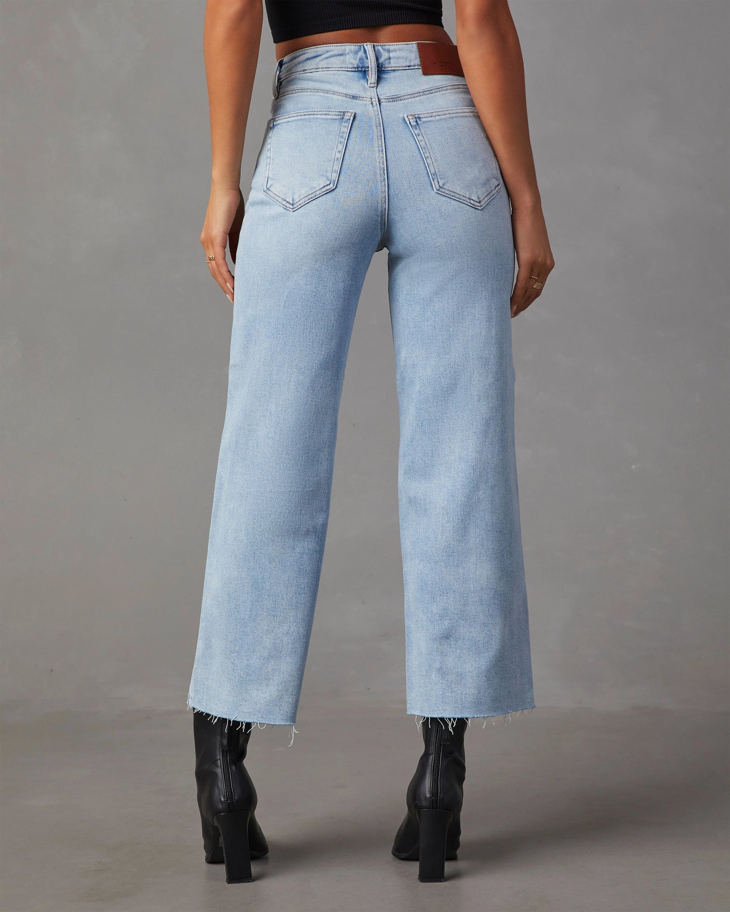 San Gabriel High Rise Wide Leg Jeans