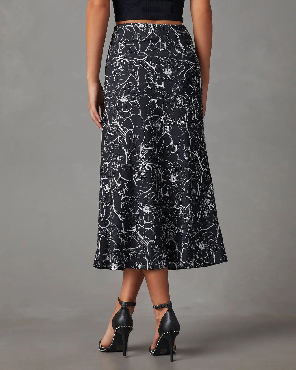 Coredith Printed Midi Skirt