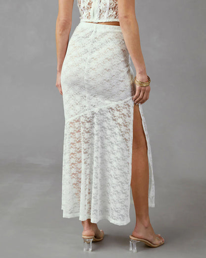 Yours Truly Lace Maxi Skirt