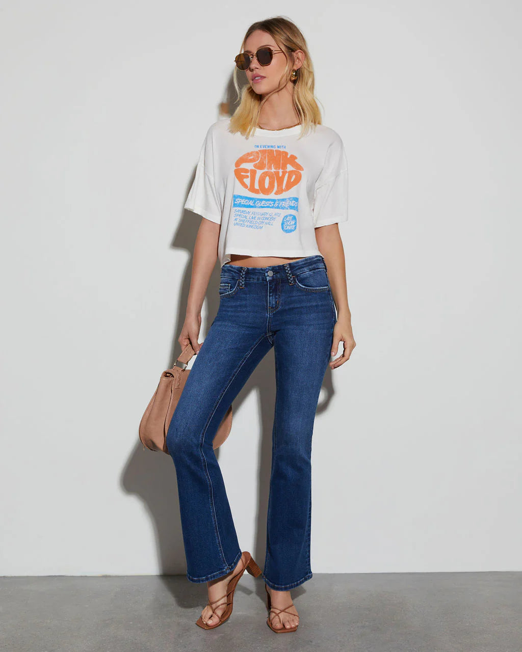 Rockstar Cropped Graphic Tee