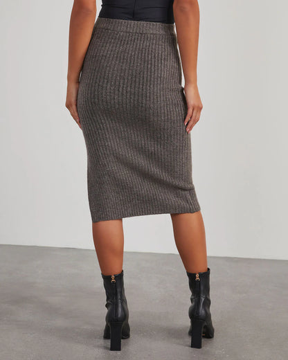 Gwyneth Knit Midi Skirt