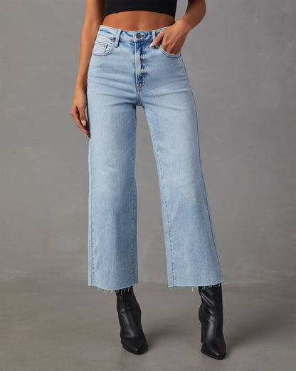 San Gabriel High Rise Wide Leg Jeans