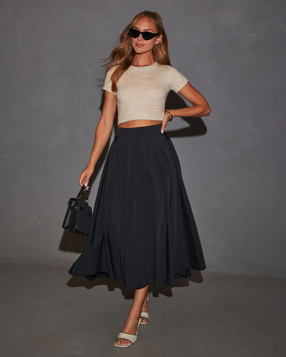 Kenna Flowy Maxi Skirt