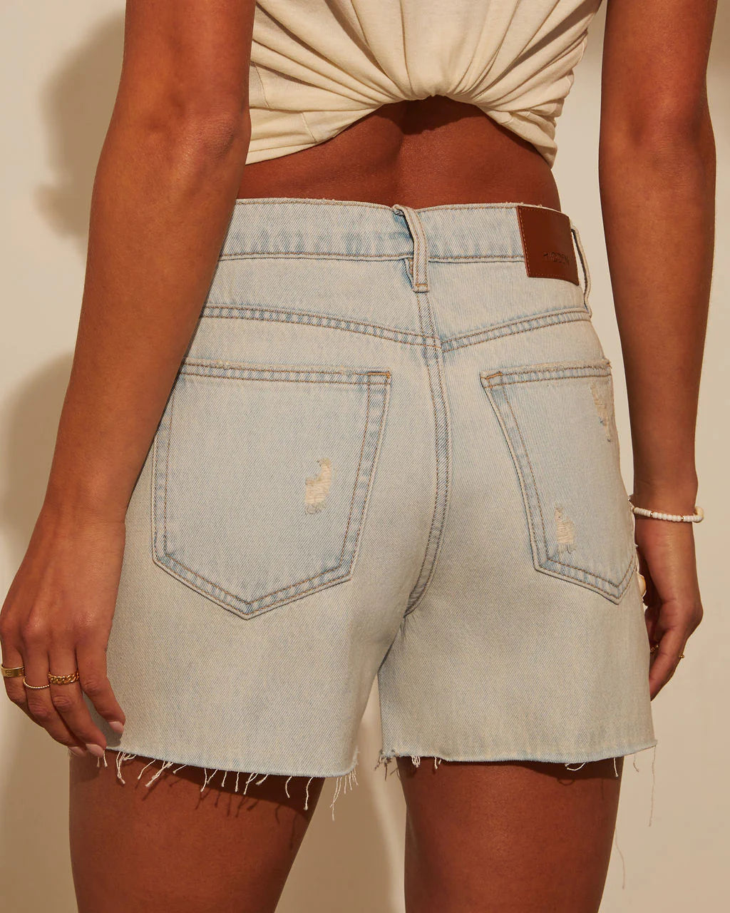 Adia Cut Off Mom Shorts