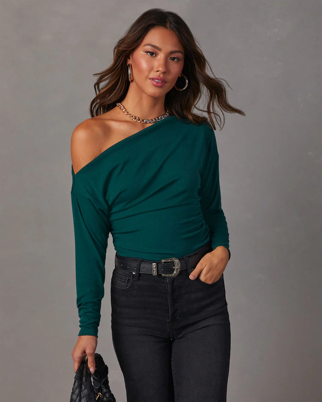 Karina Asymmetrical Crop Top