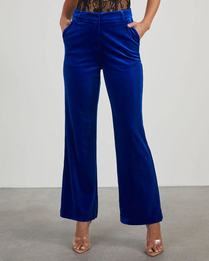 Claudia Velvet Pants