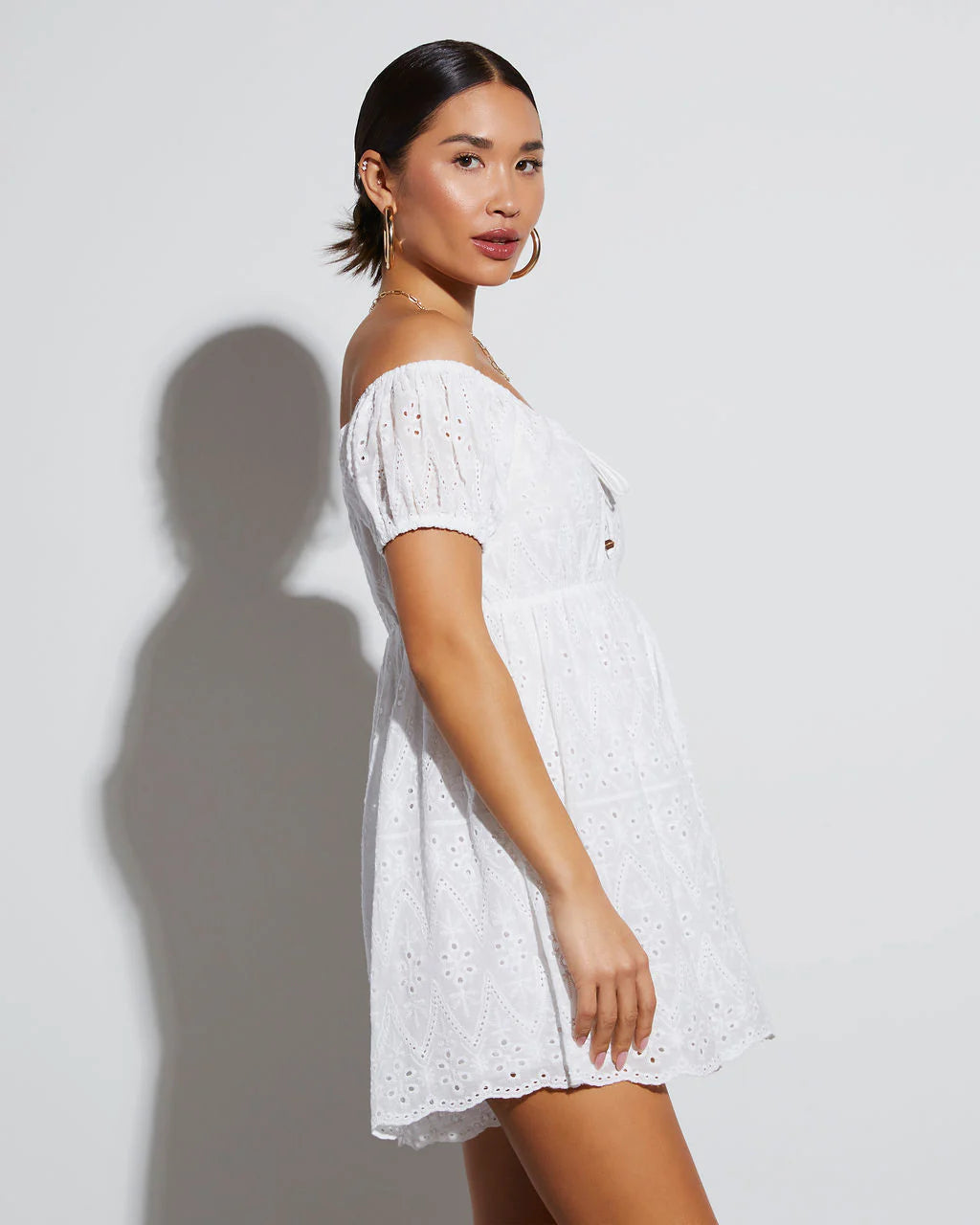 Enchanted Escape Eyelet Romper