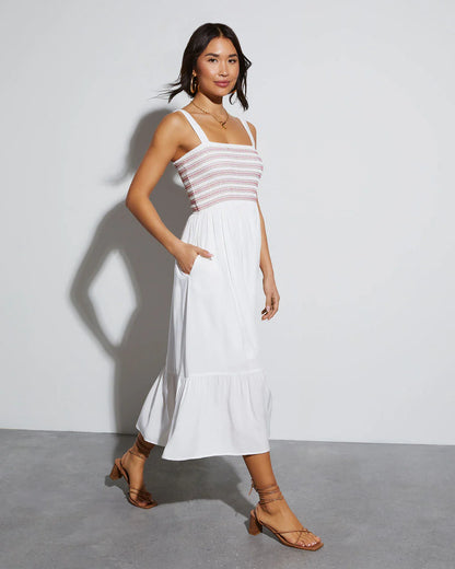 Simply Darling Square Neck Midi Dress