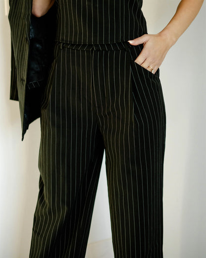 Hudson Pinstripe Pants