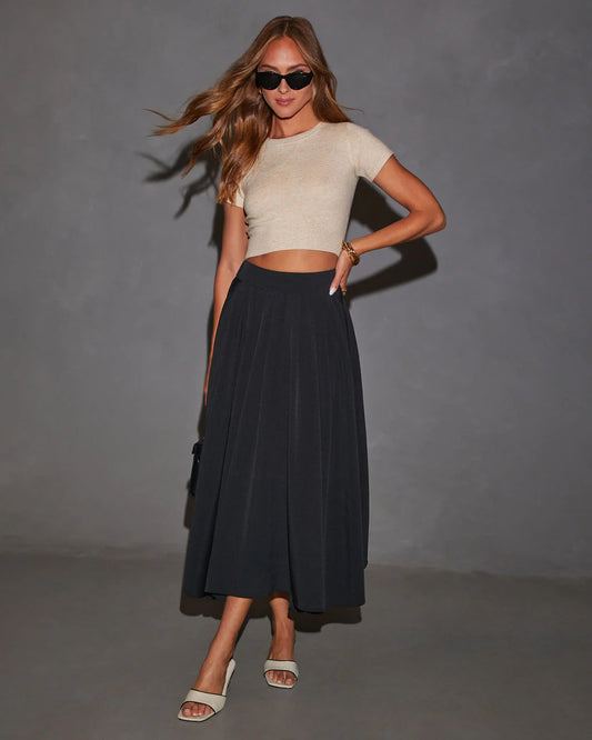 Kenna Flowy Maxi Skirt