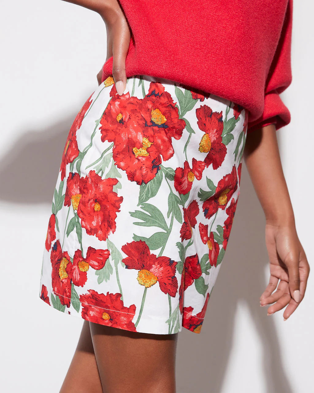 Sylvia Floral Mini Skirt