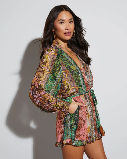 Cabana Paisley Romper