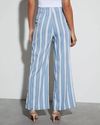 Delaney Striped Fashion Pants